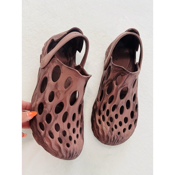 Merrell Shoes - Merrell Hydro Moc Womens Burlwood Outdoor Water Comfort Clogs Shoes Sandals Sz 9